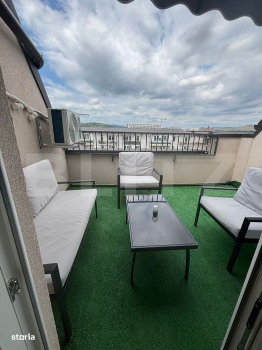 Apartament utilat si mobilat, 60 mp utili, zona Cetatii