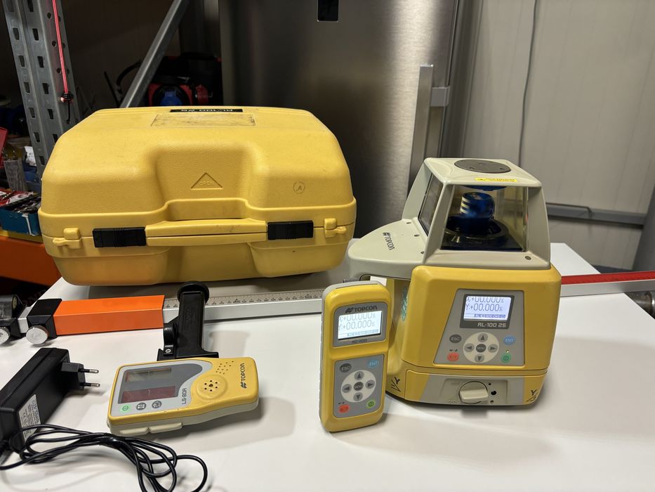 Nivela laser Topcon rl 100 2 s  Leica Hilti
