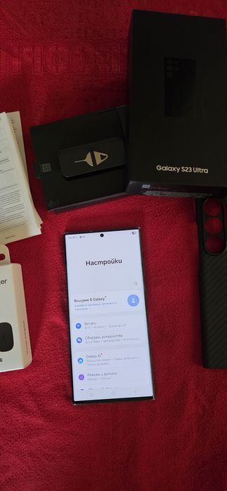 Samsung Galaxy S23 Ultra 512GB 12GB RAM Black ПЪЛЕН КОМПЛЕКТ!