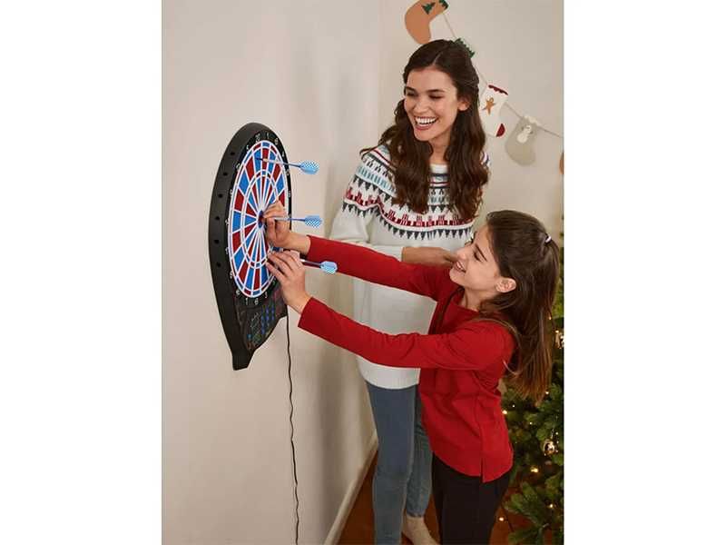 НОВИ! Електроен дартс / мишена за дартс / синьо - червен борд