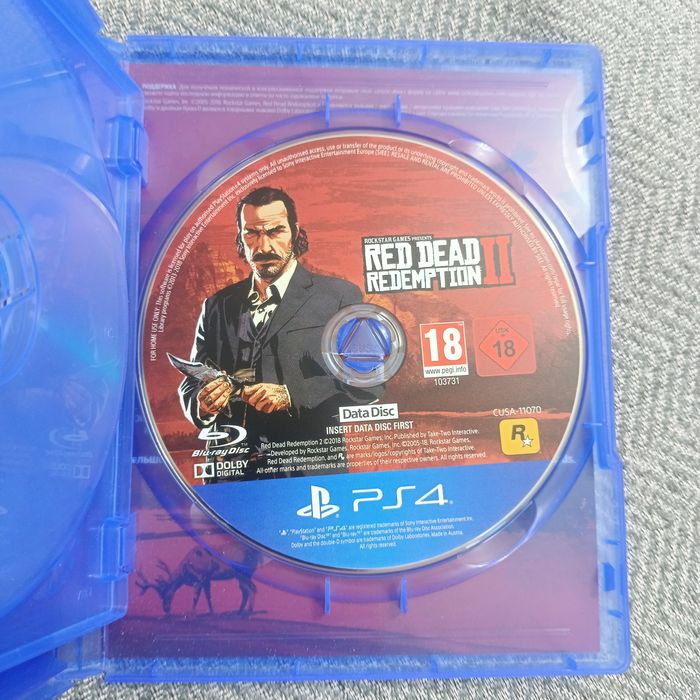 Диск Red Dead Redemption II (2)