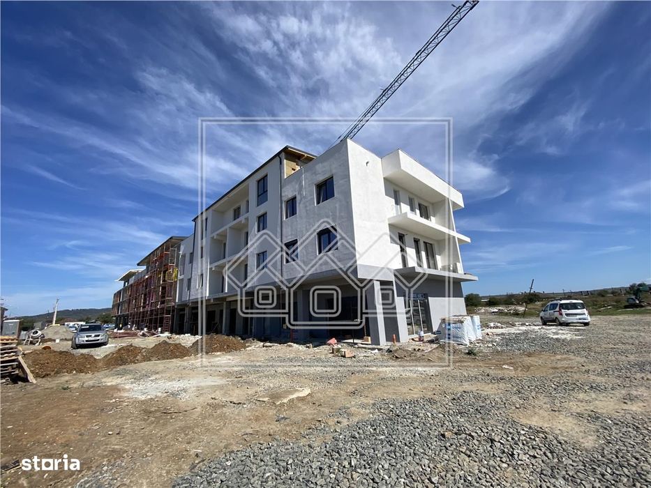 Apartament nou, 3 camere si balcon, 64 mp utili, Selimbar