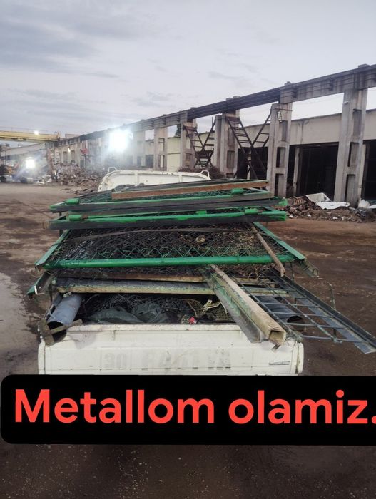 Metallom metalolom olamiz.