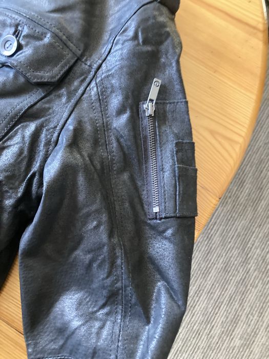 Мъжко яке естествена кожа