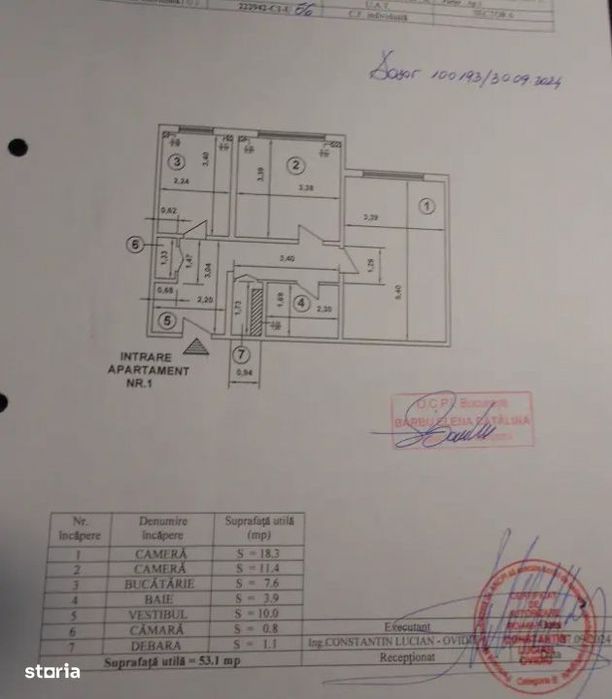 Apartament 2 camere decomandat | 53 mp | 3 minute de metrou Gorjului