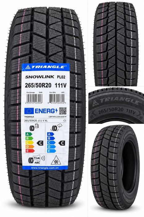 265/50 R20 PL02.111V Зимние шины Treangle