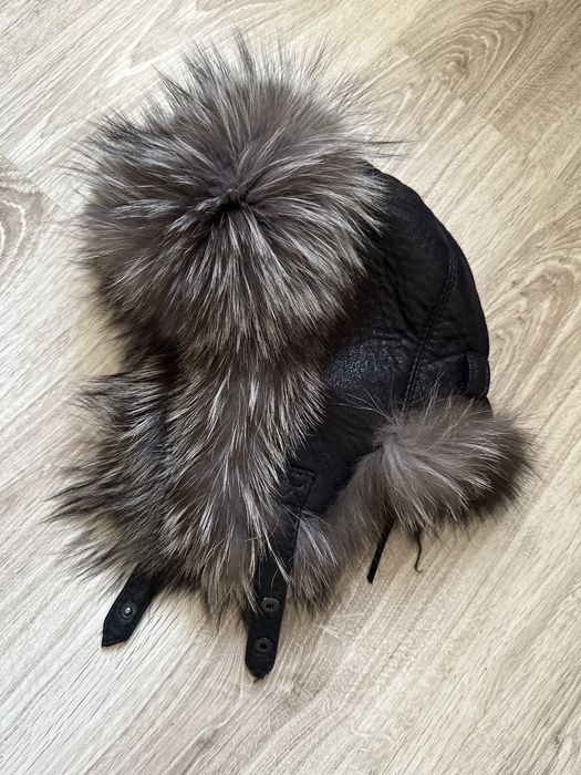 Шапка зима мех