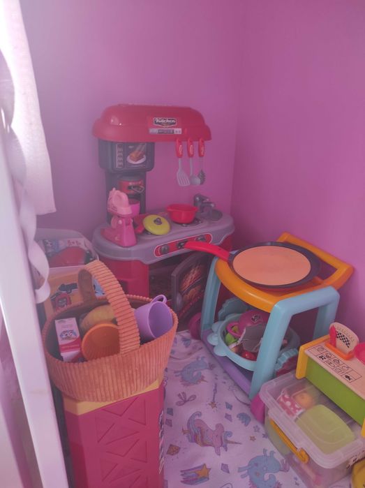 Детско легло с пързалка