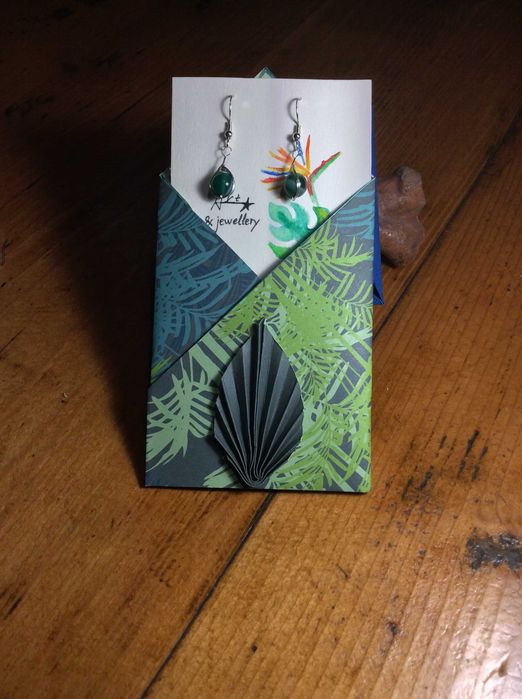 Ръчно изработени сребърни обеци и колиета с естествени камъни (s925)