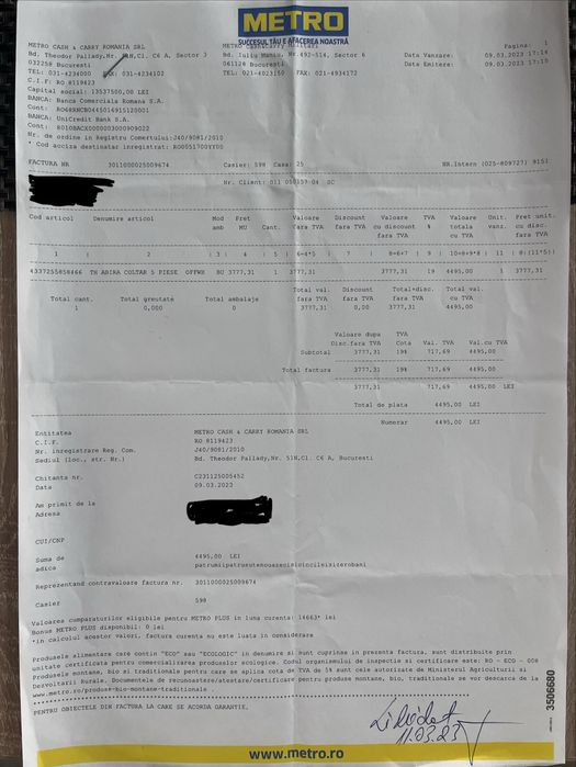 Coltar gradina/terasa