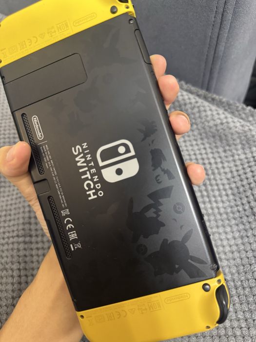 Nintendo Switch прошитая Let’s Go Pikachu + игры + Доп. корпус + чип
