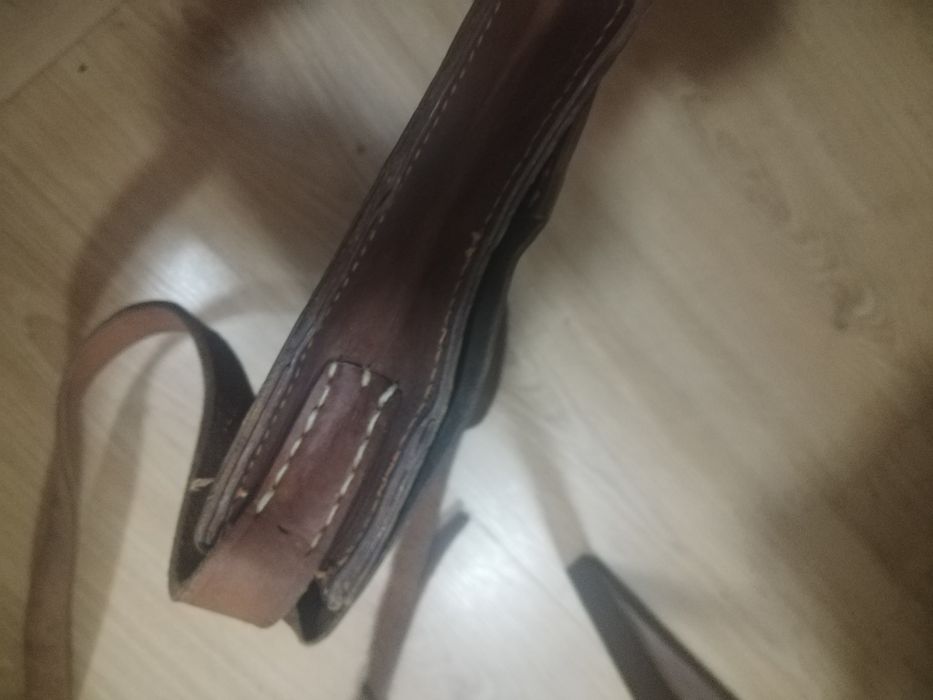 Кожена чанта от телешки бланк