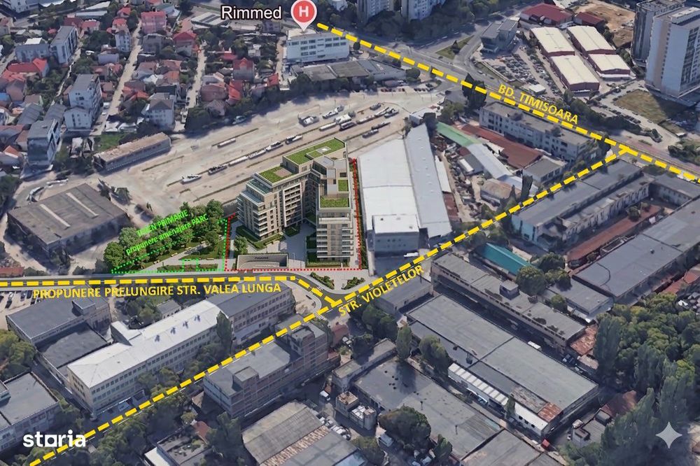 Bd. Timisoara, CUT = 3, P+14 - 12 minute Metrou Valea Ialomitei