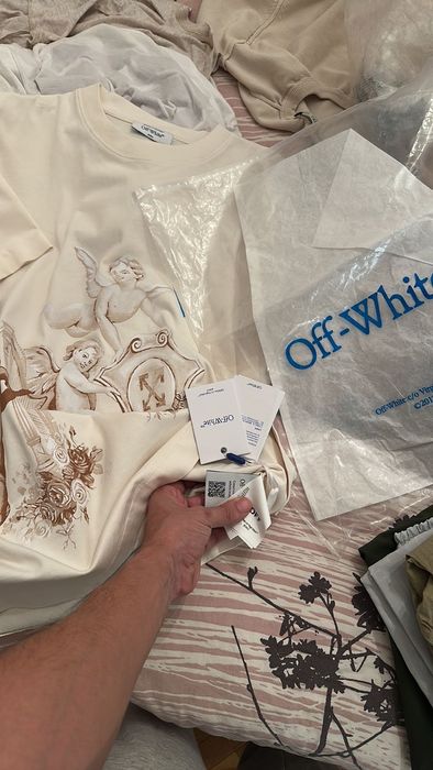 Тениска off white/ Ralph lauren и поло replay