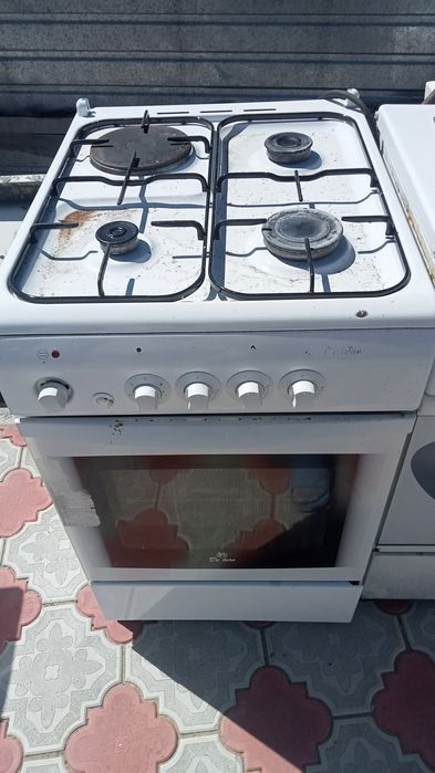 Газ плита + электро