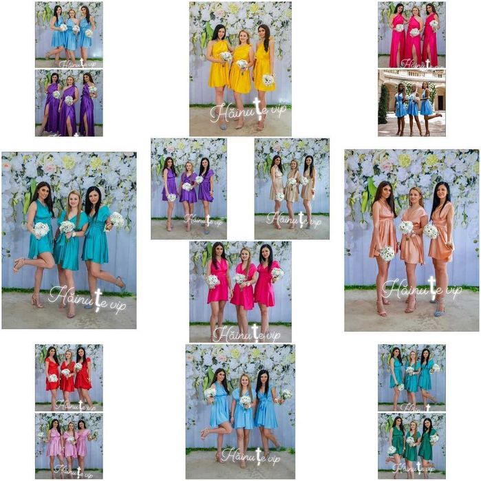 Rochițe pentru domnișoare de onoare
 Comandă pe WhatsApp