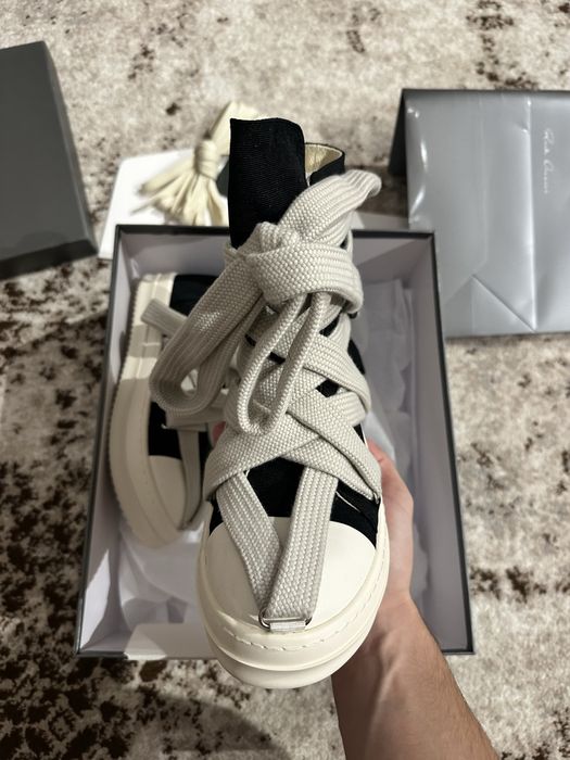 rick owens jumbo lace hexagram 37