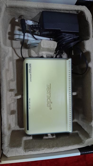 Tenda ADSL Modem не роутер нету вай фая