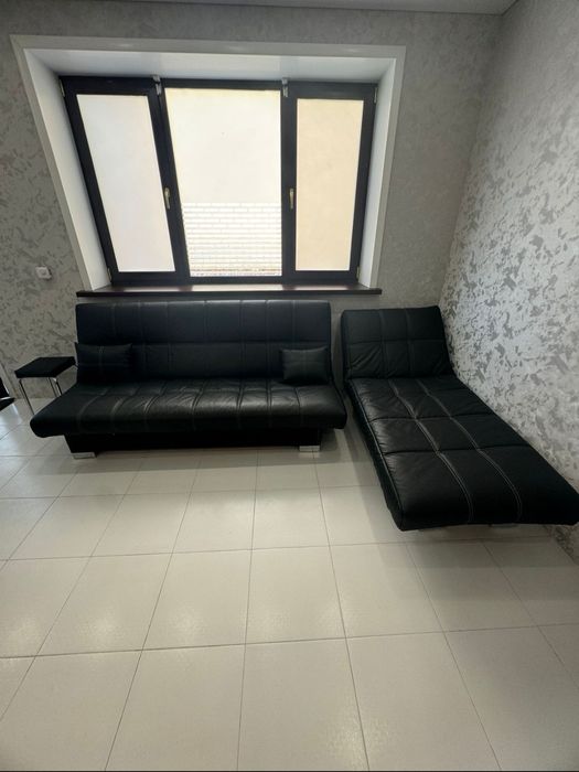 Диван из натуральной кожи