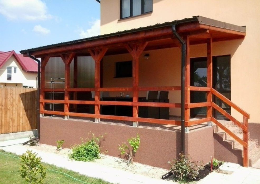 Foișoare, terase, magazii, pergole, căsuțe etc