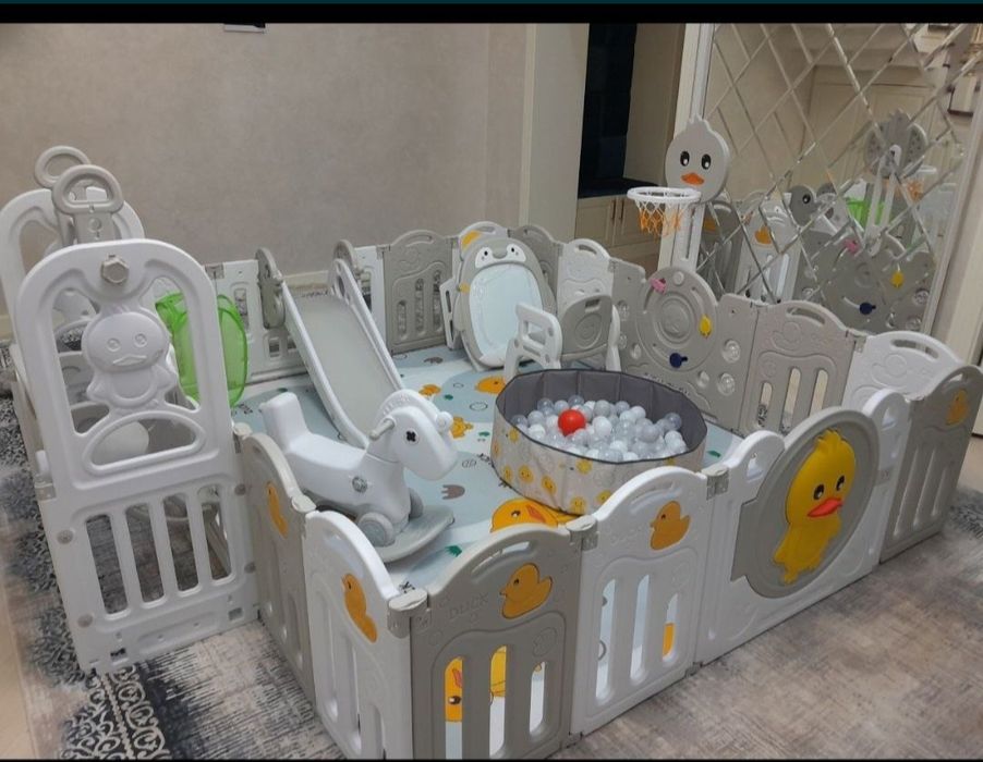 Даставка установка бесплатная Манеж  для детей  новая