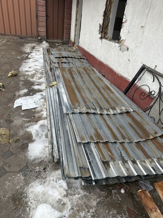 Металошифер и обрешетка