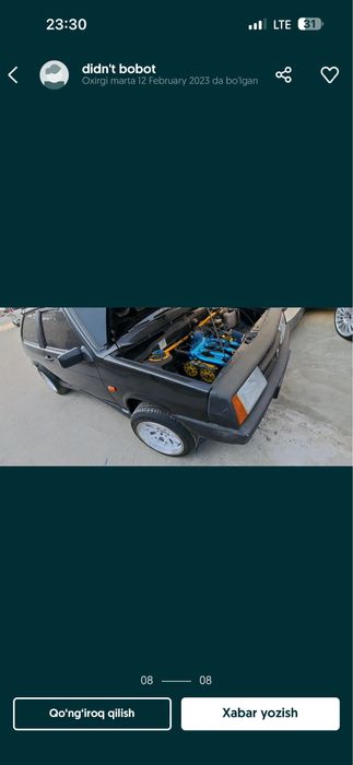 Vaz 2108 bekorchila bezovda qilmangla iltimos mashina 0 dan yigilgan
