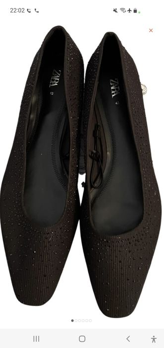 Pantofi de dama,  tip balerini,  marca Zara,  numar mare,  noi!