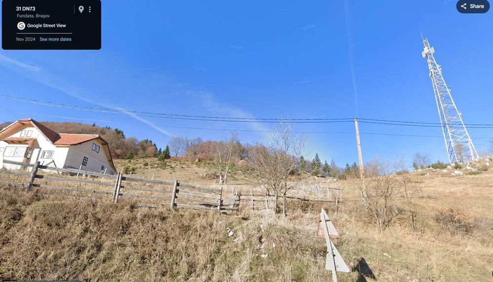 Teren intravilan Fundata 500 MP