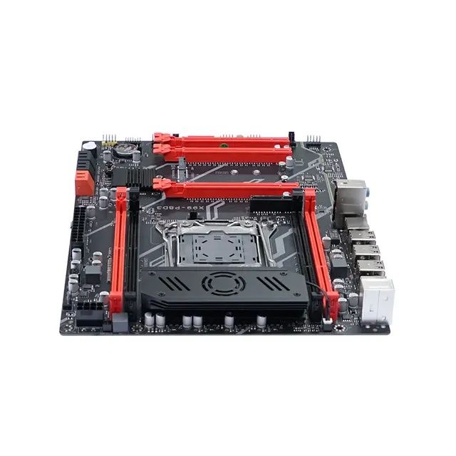 Материнская плата в комплекте.