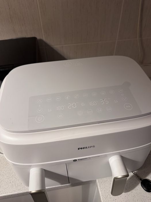Friteuza dubla cu aer cald Philips Airfryer Seria 3000