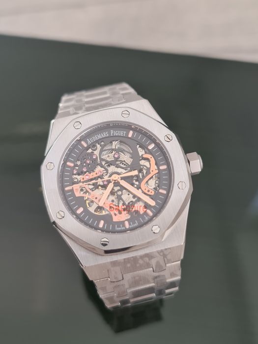 Ceas-AP-Royal-Oak-Skeleton-Automatic-Premium-Nou-Acte-Cutie