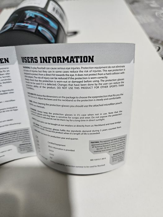 Предпазни очила Salming V1