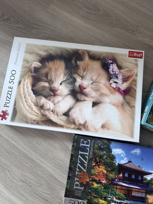 Продам б/у пазлы