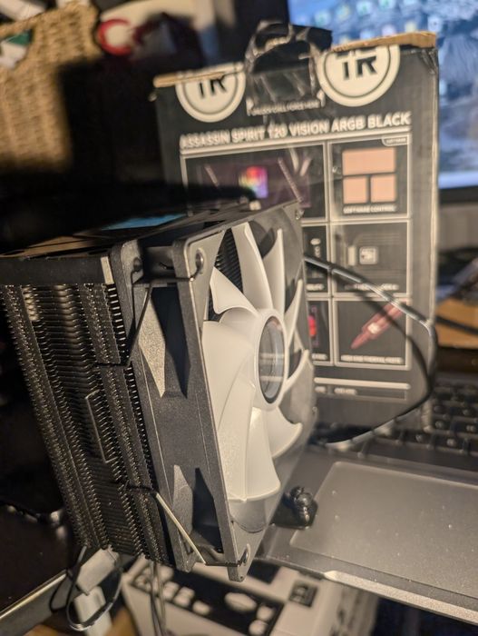 Okazie ‼️ Cooler i7 Ryzen 7  TR Assassin Vision cu Display LCD- la cutie !