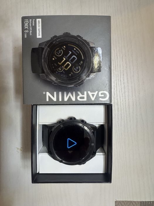Garmin Fēnix 8 51 mm AMOLED – отлично състояние, пълен комплект