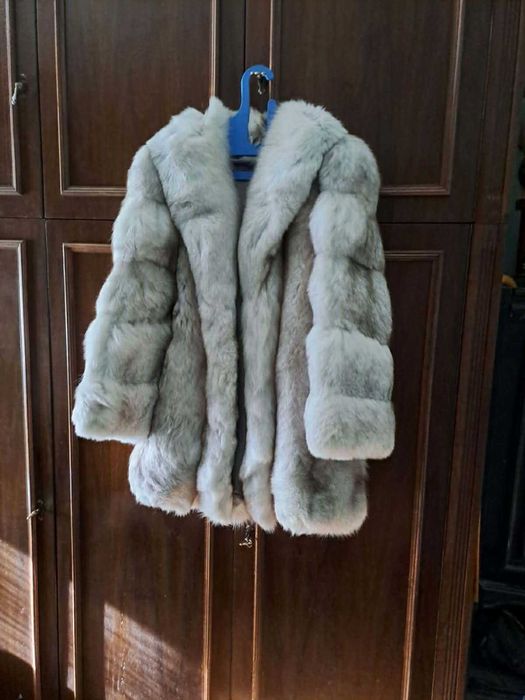 Палто от арктическа лисица