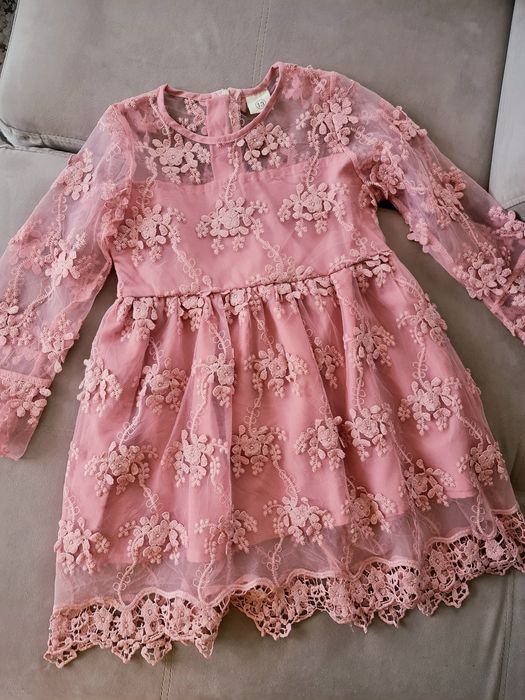 Rochie dantela, 7-8 ani