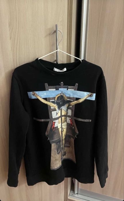 Свитшот Givenchy "Jesus Christ Cross" оригинал