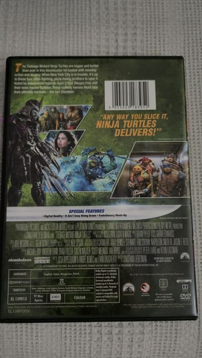 DVD Ninja Turtles