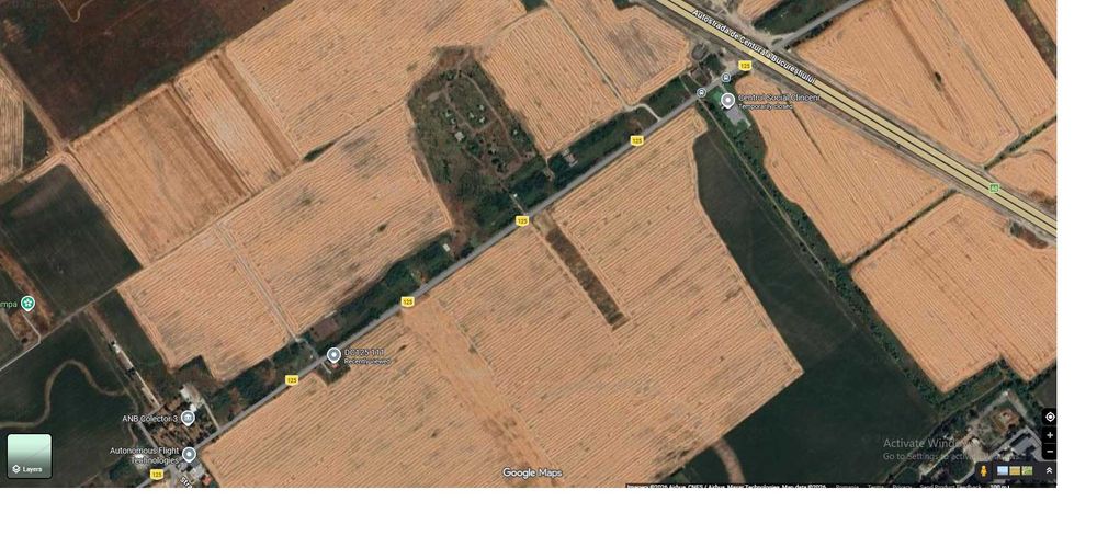 Teren intravilan Clinceni, asfalt si dubla deschidere, utilitati