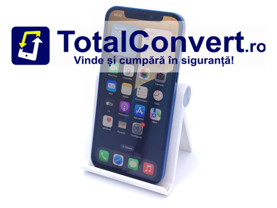 Apple iPhone 12 64GB Blue 4GB Single SIM, Garantie 24 luni | #D92966