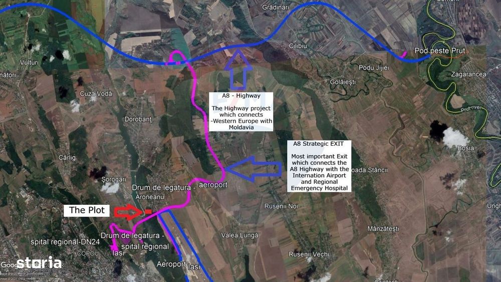 Investiție Unică: Teren de Vânzare 11.330mp pe Lacul Aroneanu - Iași