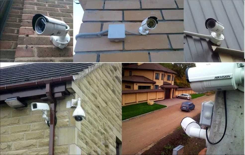 установка видеонаблюдения под ключ