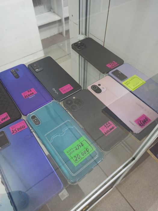 Samsung, Redmi, iPhone, Huawei, Oppo , Vivo