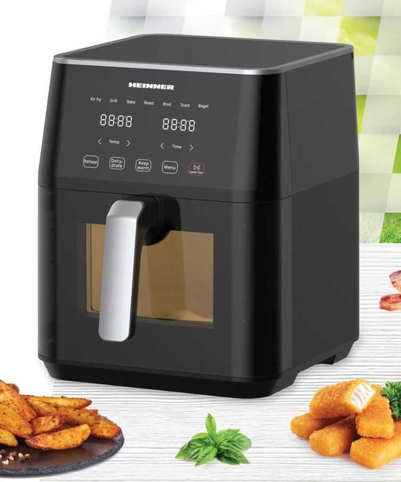 Friteuza cu aer cald Heinner cyclonefry cook HAF-M7BK1800 , 1500-1800w, capacitate 7l - RESIGILAT