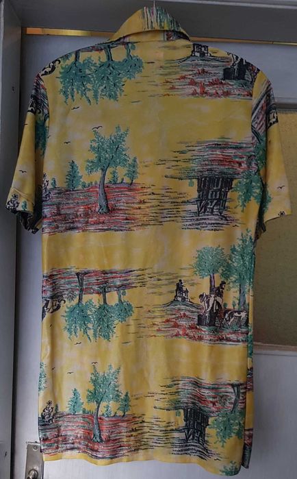 Продавам мъжки ризи къс дълъг ръкав ловни сцени