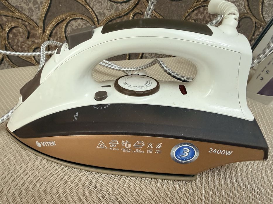 Утюг vitek 2400w ceramic