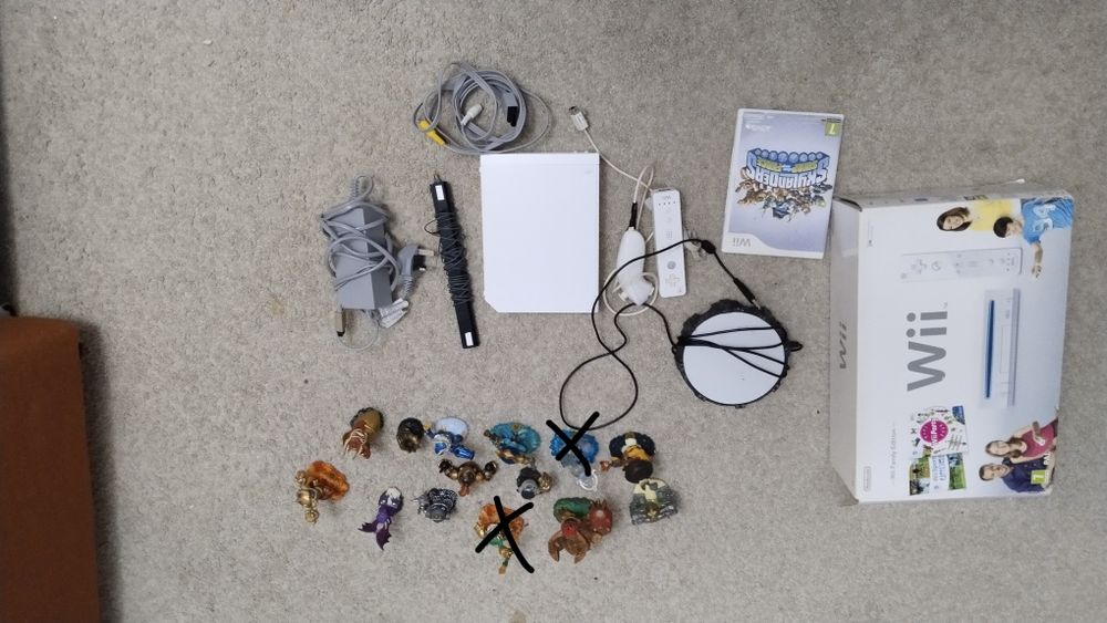Nintendo wii + figurine skylanders