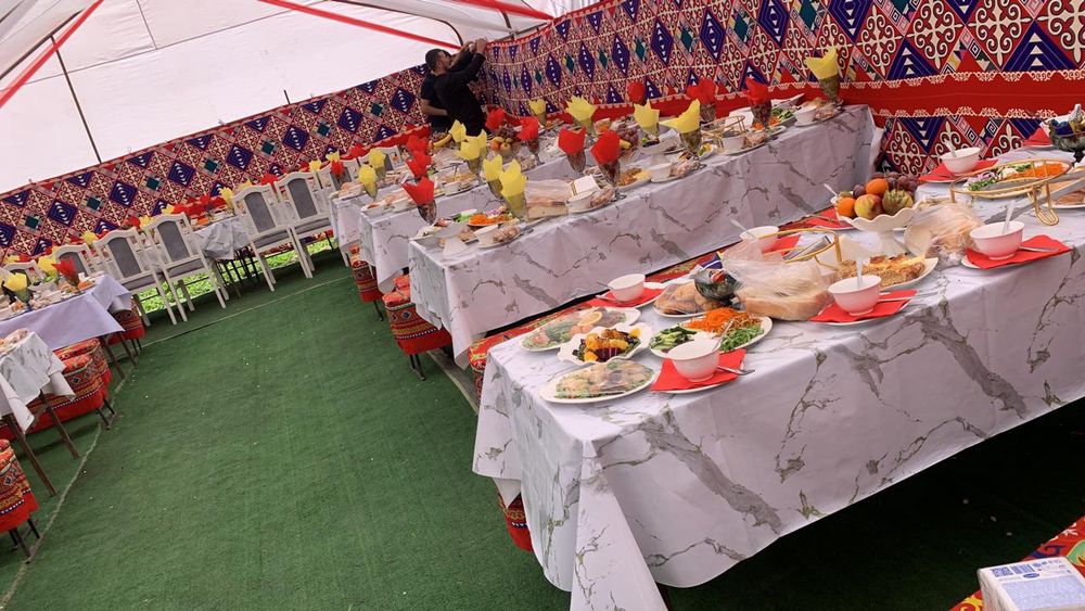 Киіз үй жалға беріледі 60-тан,150 адамға дейін